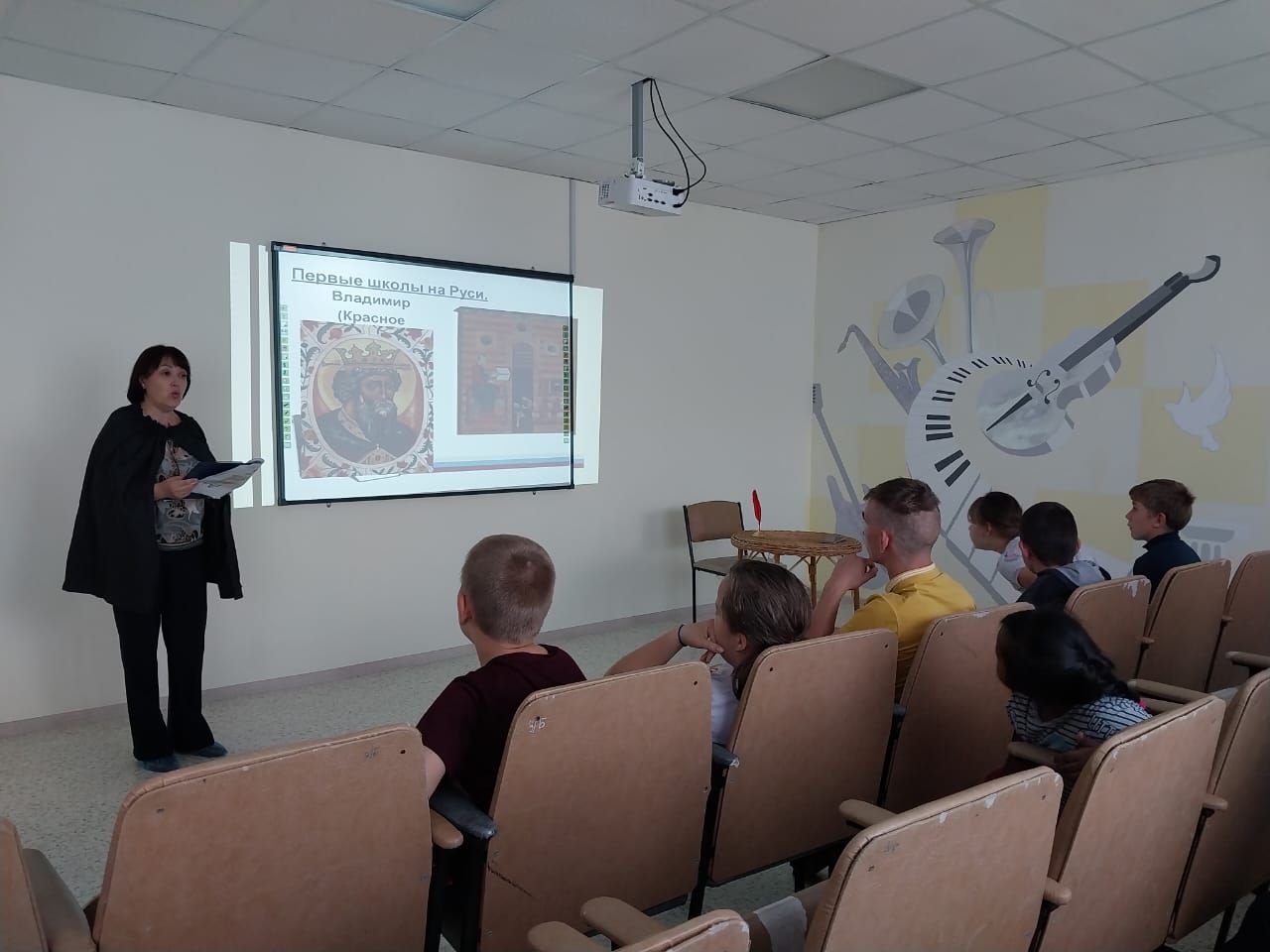 Лаишевская Центральная детская библиотека познакомила читателей с историей Древней Руси