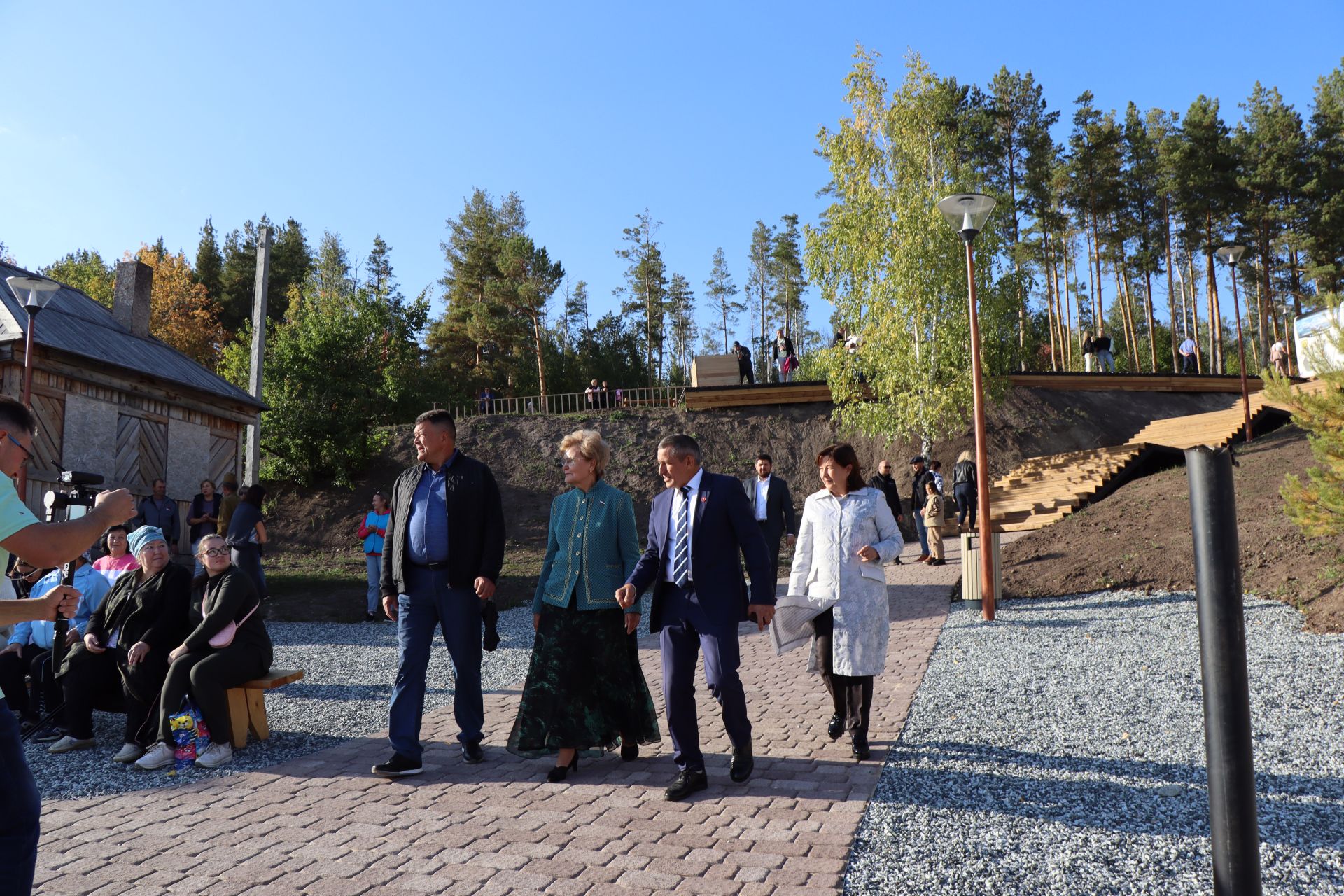 Благоустроенный поселок «Семрук» встретил гостей Дня города Лаишево