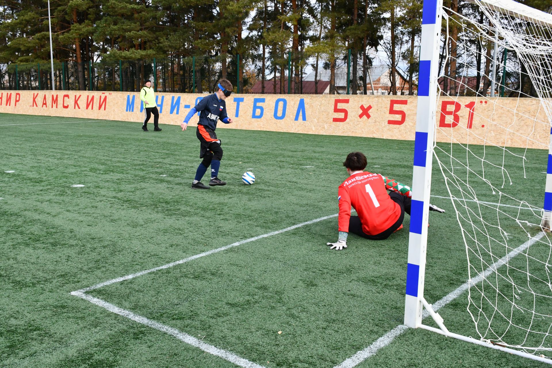 Тотально слепые спортсмены продемонстрировали бойцовский характер