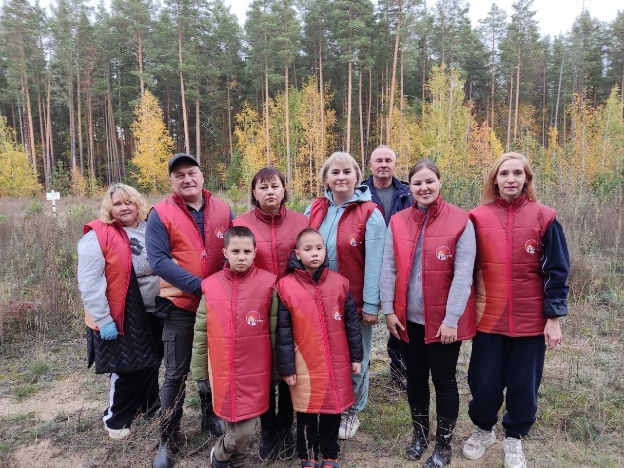 В Лаишевском районе высадили более 20 тысяч саженцев ели