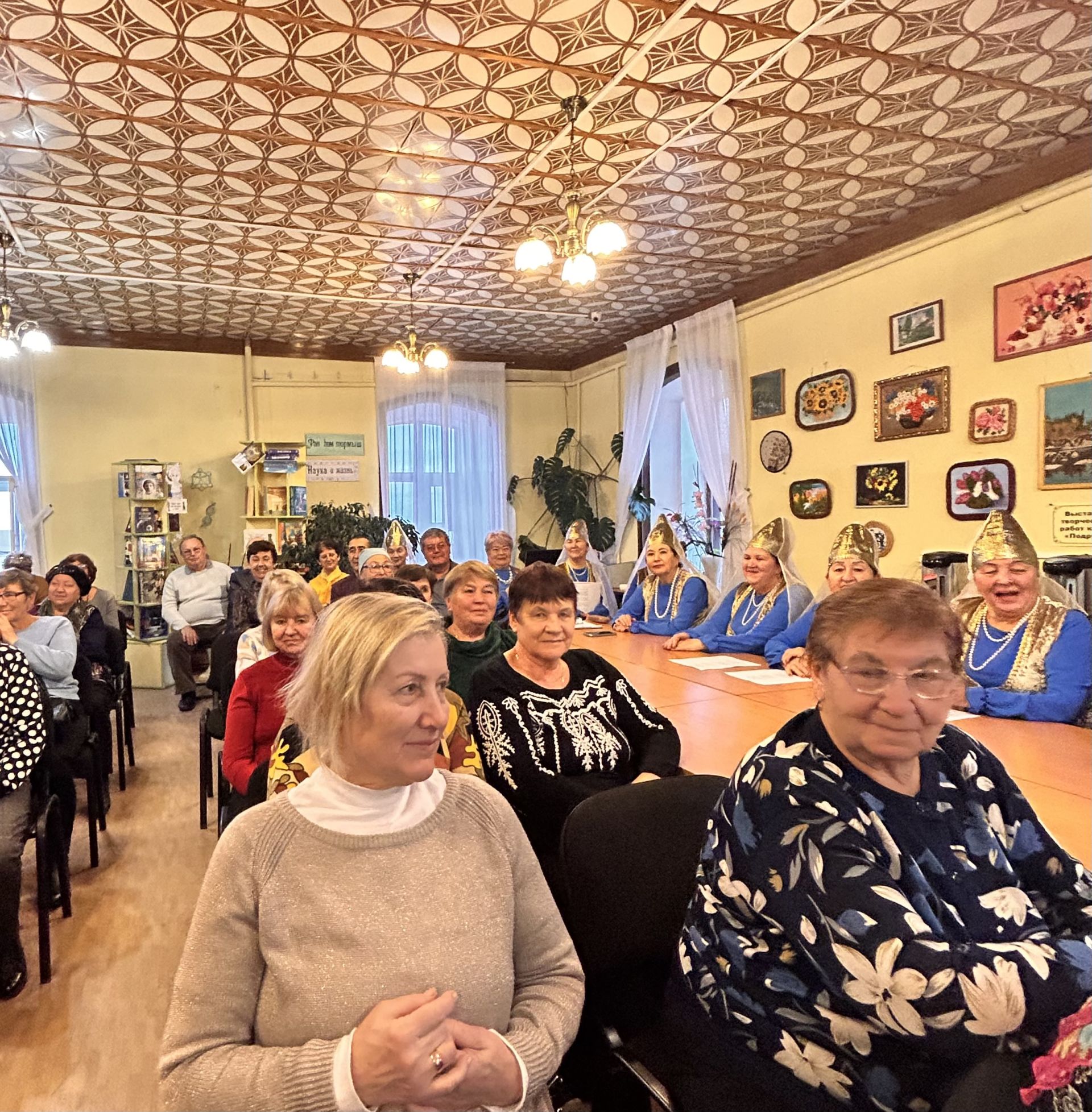 В библиотеке нашего района 28 октября прошла встреча Светланы Матур