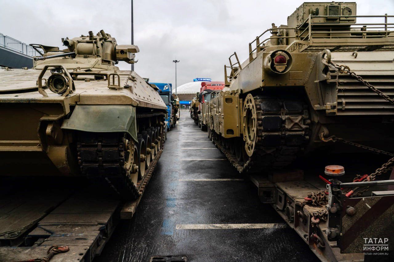 Выставка трофейной техники в Казани стартует 13 ноября