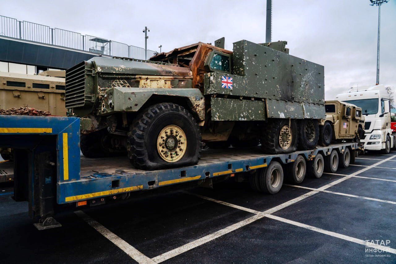 Выставка трофейной техники в Казани стартует 13 ноября
