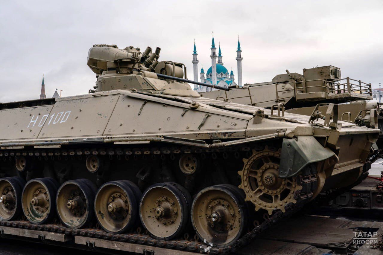 Выставка трофейной техники в Казани стартует 13 ноября