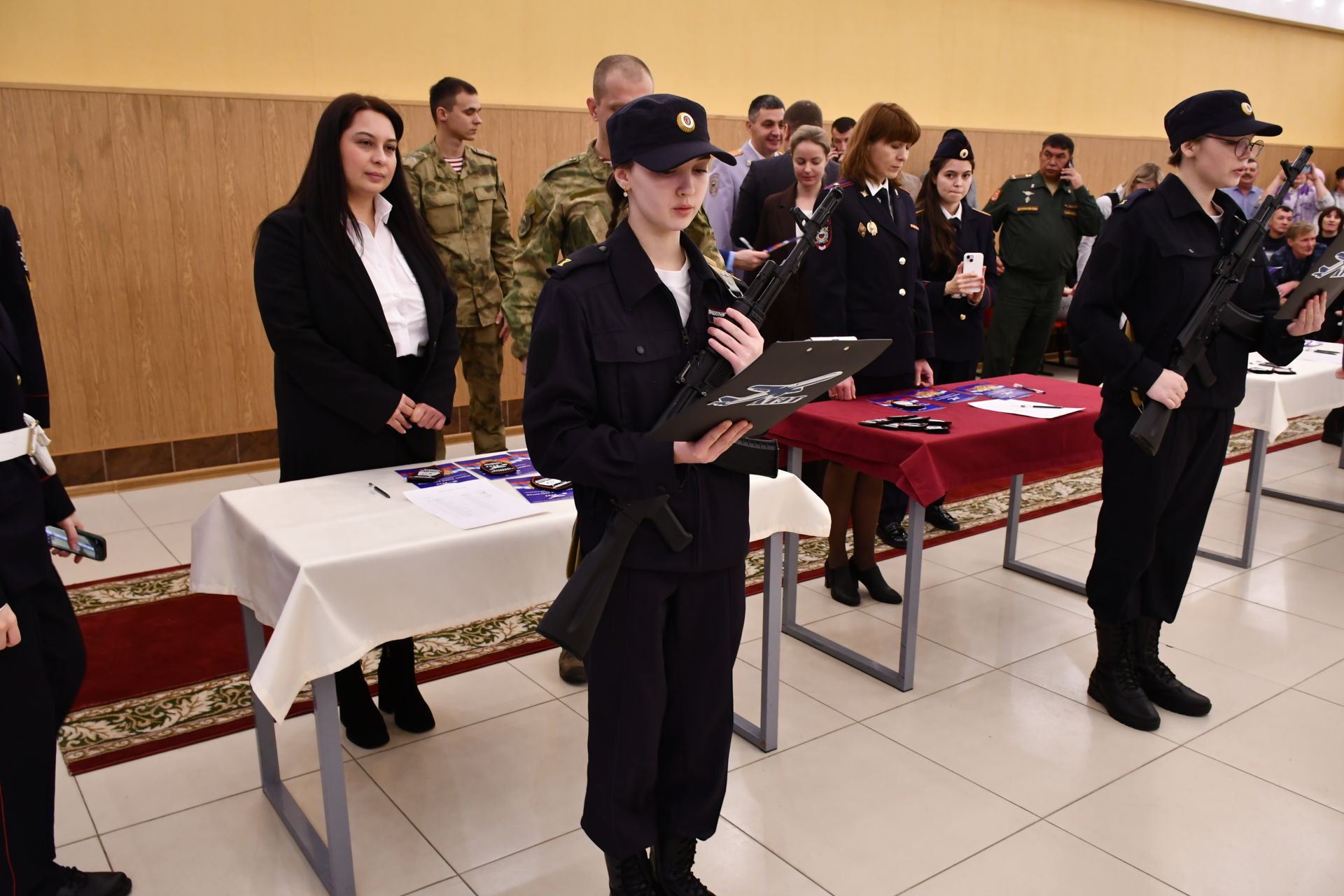 Сегодня курсанты Лаишевского технико-экономического техникума дали торжественное обещание