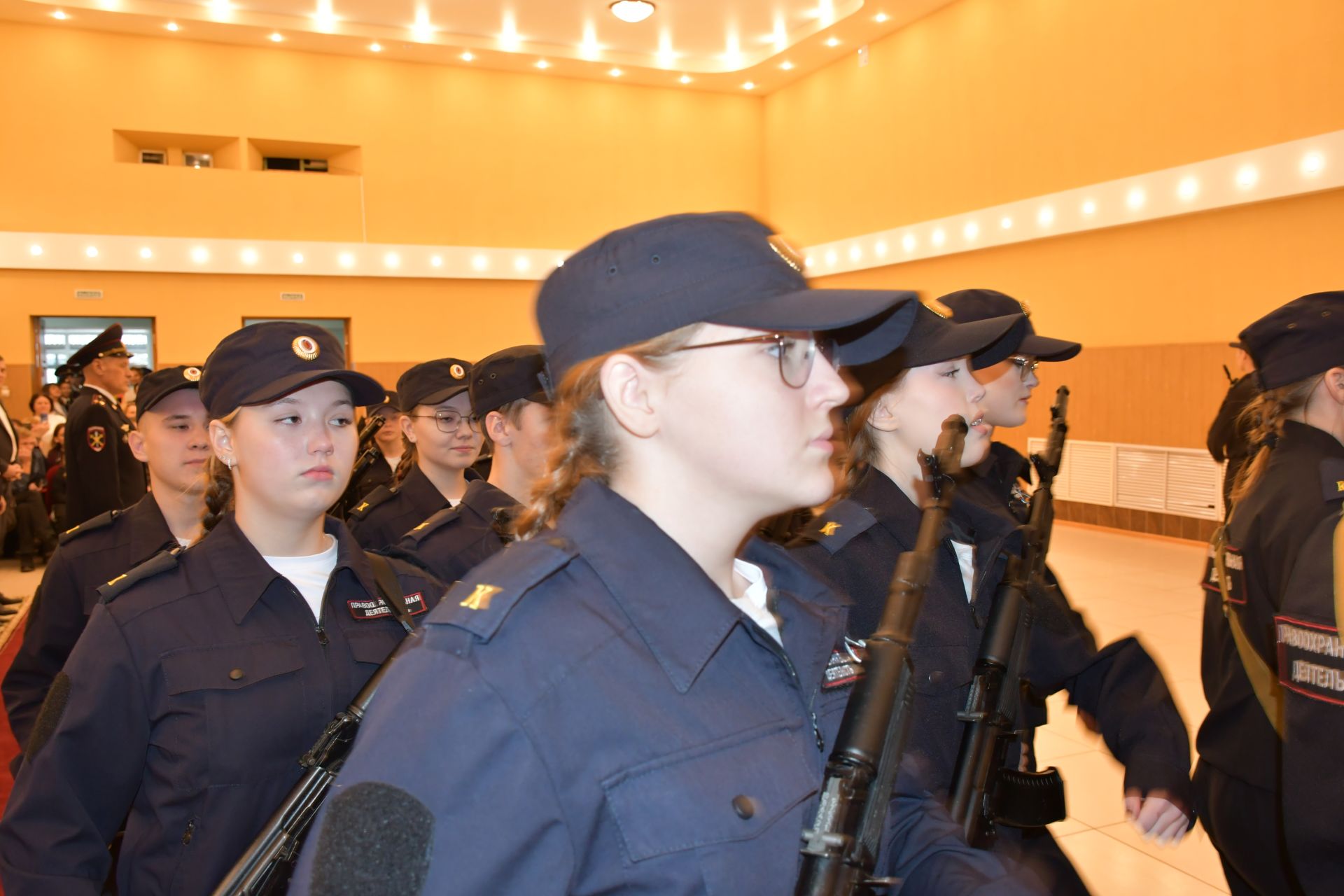 Сегодня курсанты Лаишевского технико-экономического техникума дали торжественное обещание