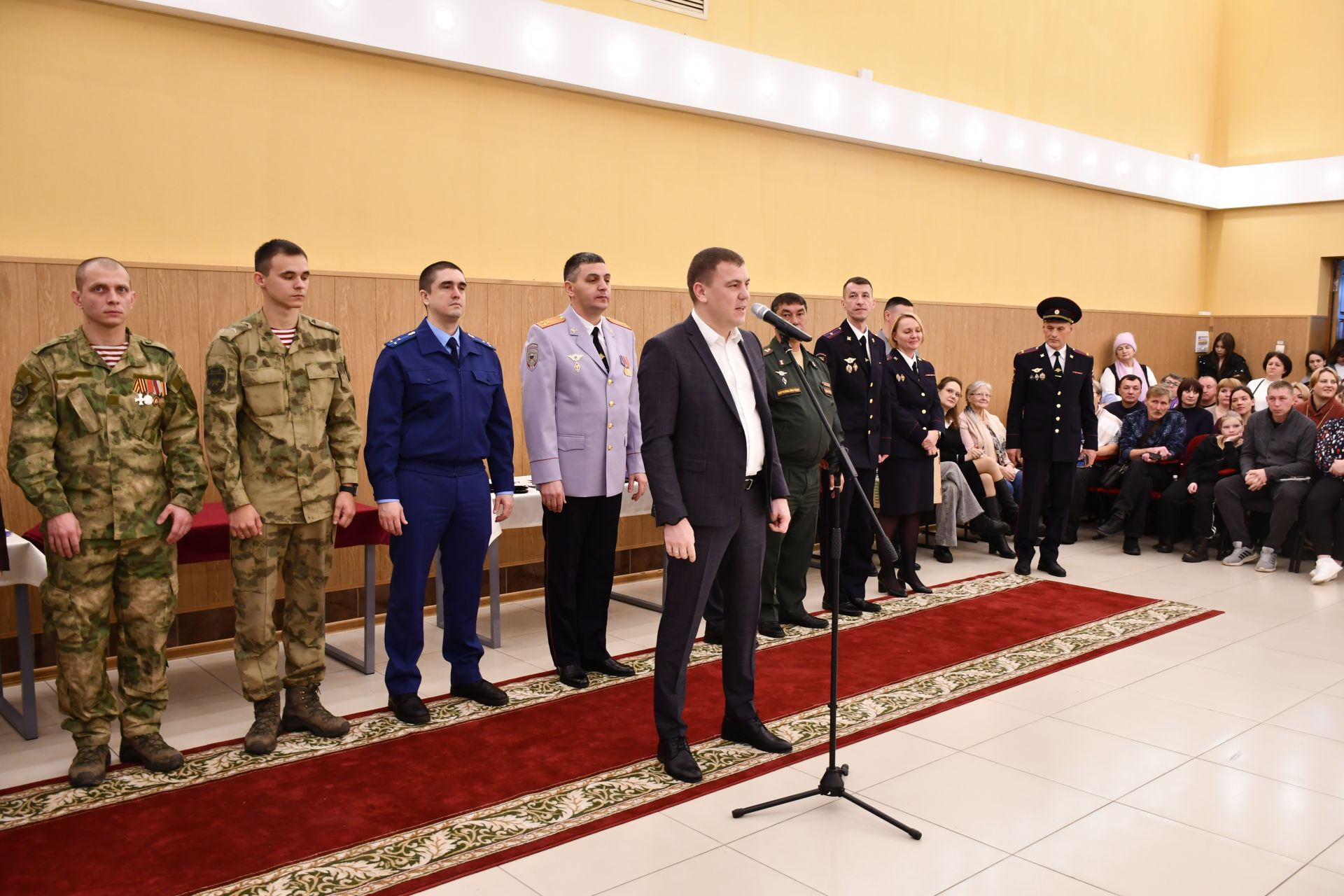 Сегодня курсанты Лаишевского технико-экономического техникума дали торжественное обещание