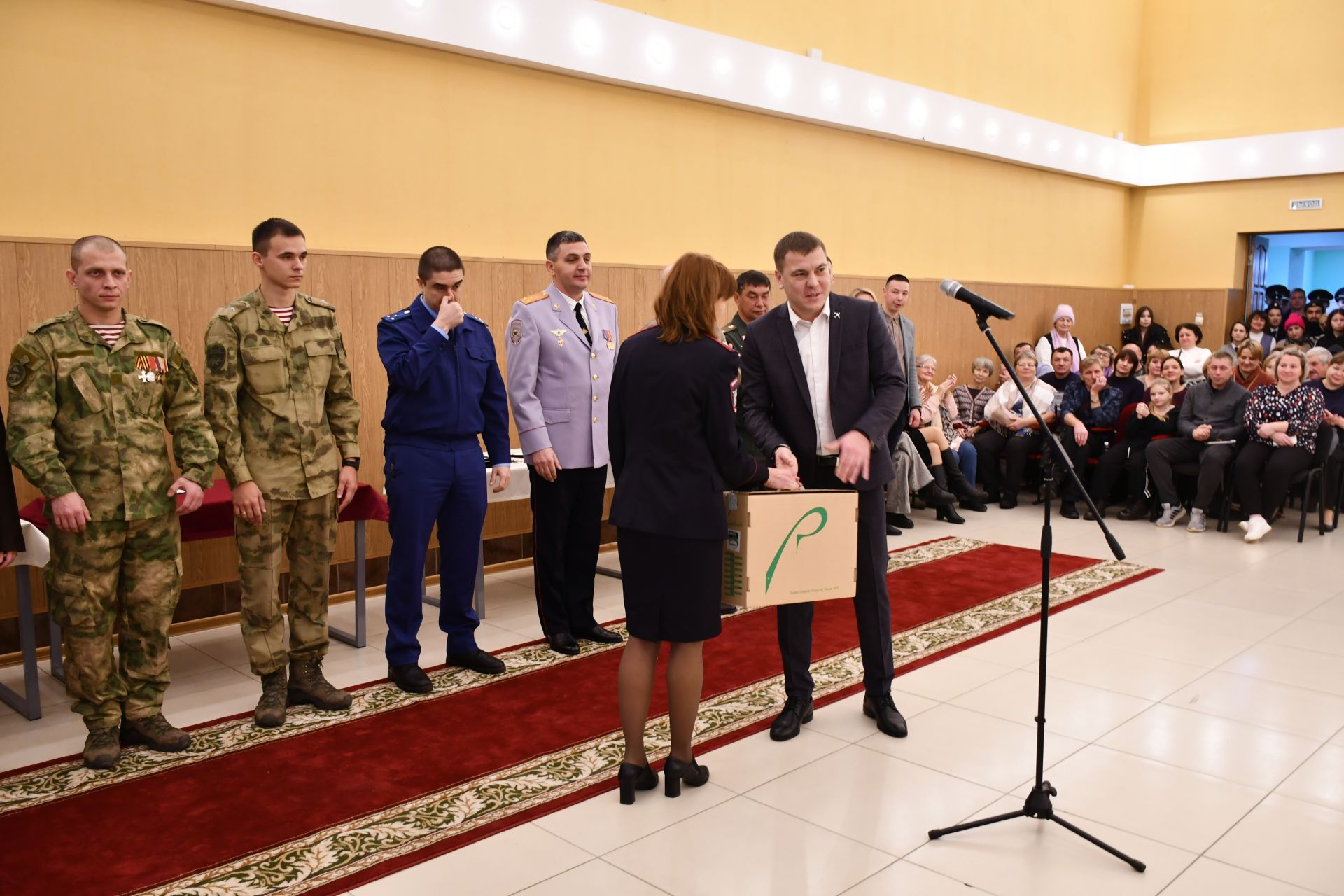 Сегодня курсанты Лаишевского технико-экономического техникума дали торжественное обещание