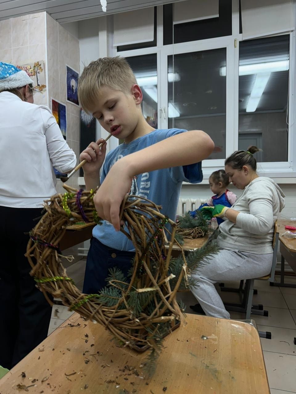 В Лаишевском районе прошел мастер-класс по изготовлению новогодних игрушек своими руками