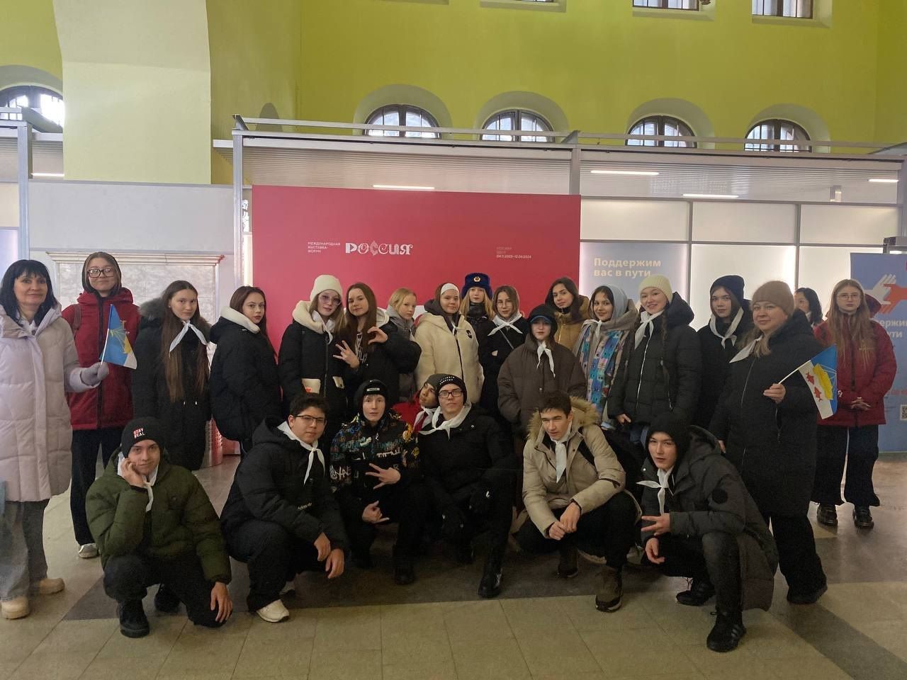 Активисты Лаишевского района побывали на Международной выставке-форуме «Россия»