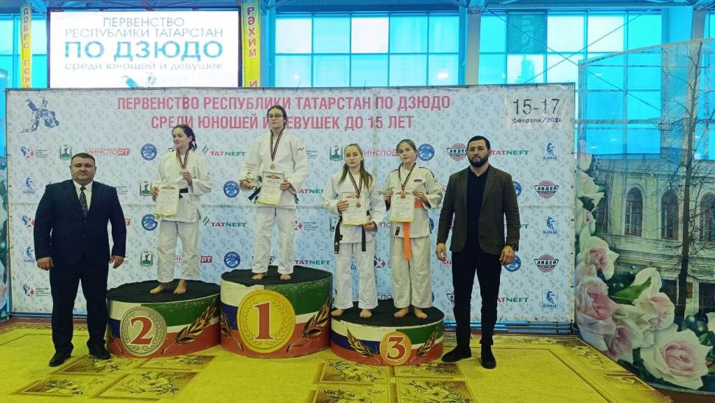Две медали завоевали лаишевские дзюдоисты на первенстве Татарстана