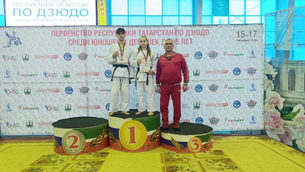 Две медали завоевали лаишевские дзюдоисты на первенстве Татарстана
