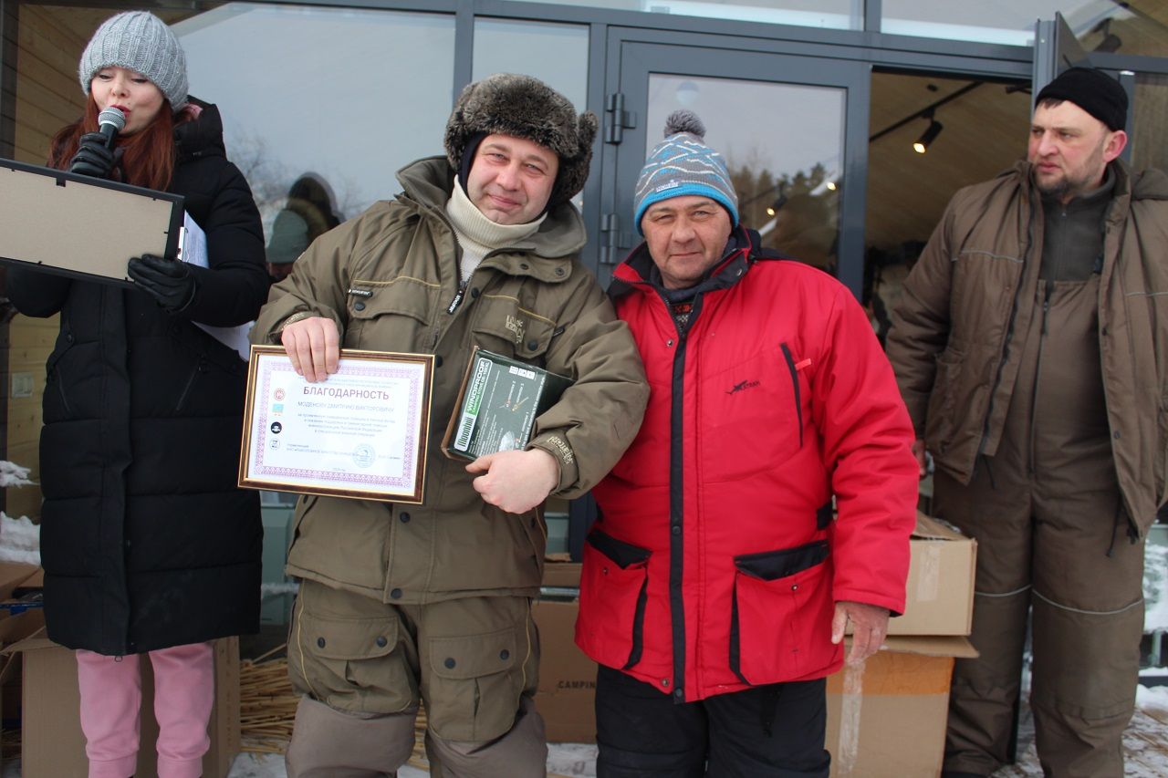 В Лаишеве провели рыболовный турнир ко Дню защитника Отечества