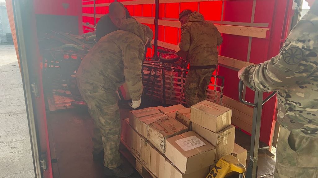 Гуманитарная помощь от Сокуровского сельского поселения (Татарстан) прибыла в батальон «Тимер»