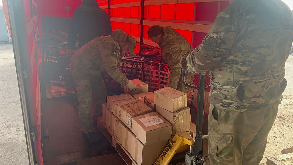 Гуманитарная помощь от Сокуровского сельского поселения (Татарстан) прибыла в батальон «Тимер»
