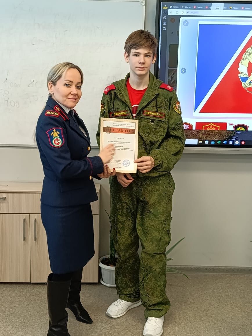 В Лаишевском районе наградили лучшую дружину юных пожарных