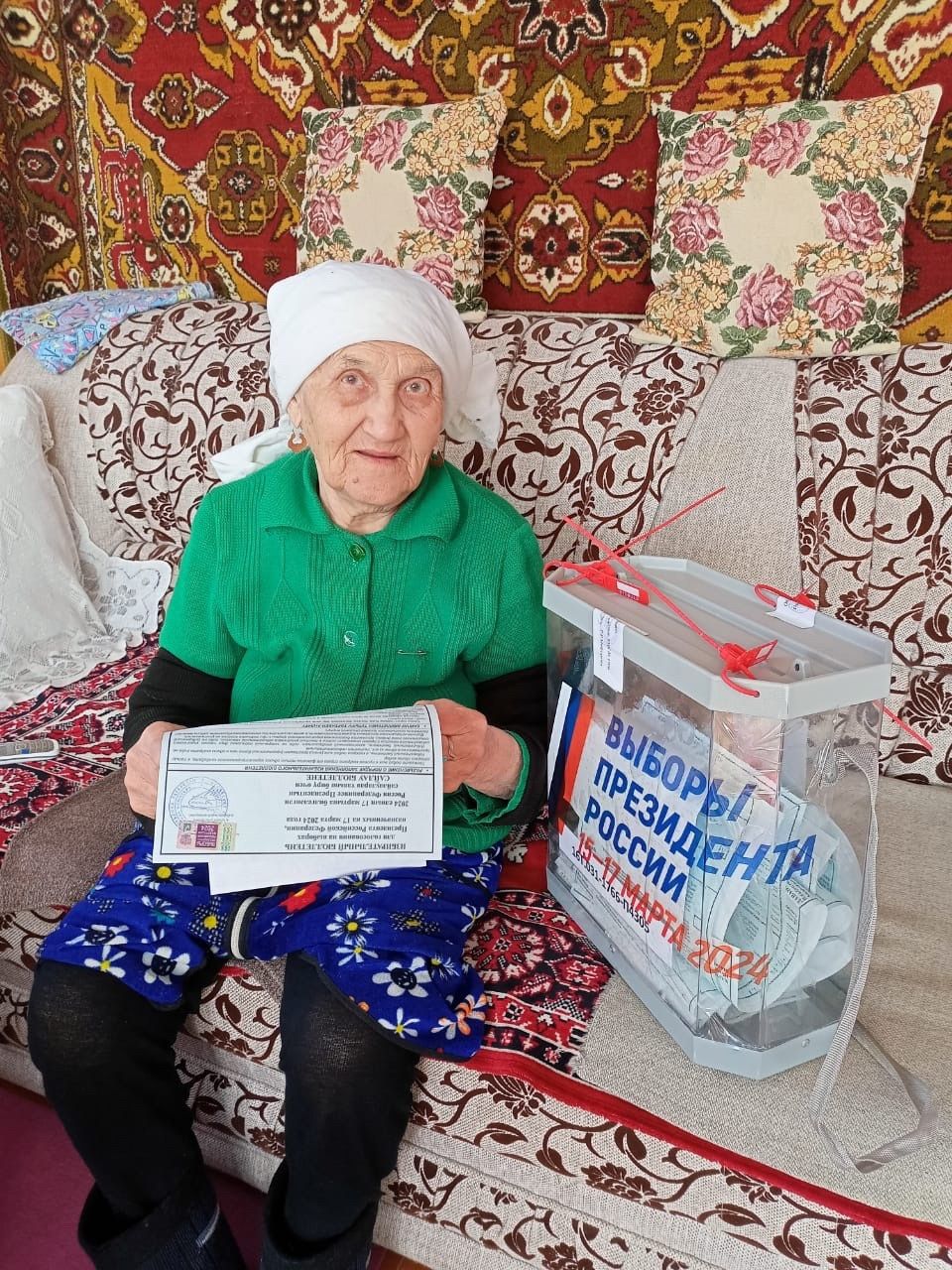 Маломобильные жители Лаишевского района не остаются в стороне от выборов