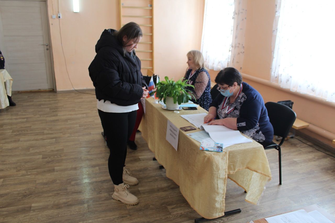 Шуранская школа Лаишевского района принимает избирателей