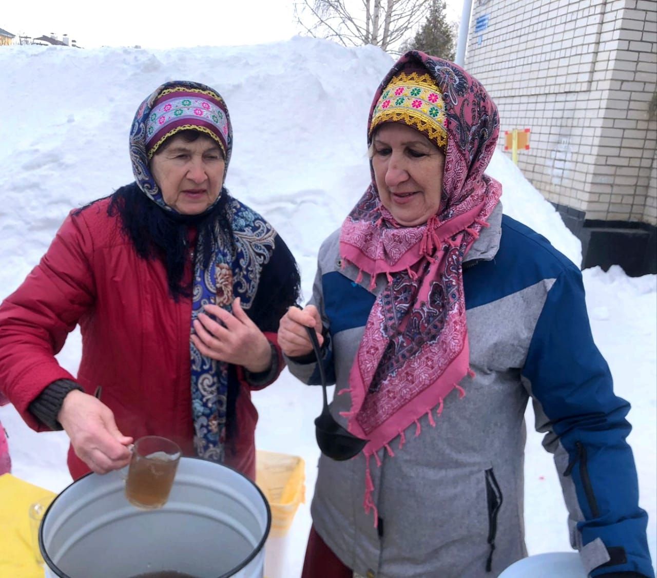 Проводы зимы и праздник широкой Масленицы весело и дружно провели в с. Орел.