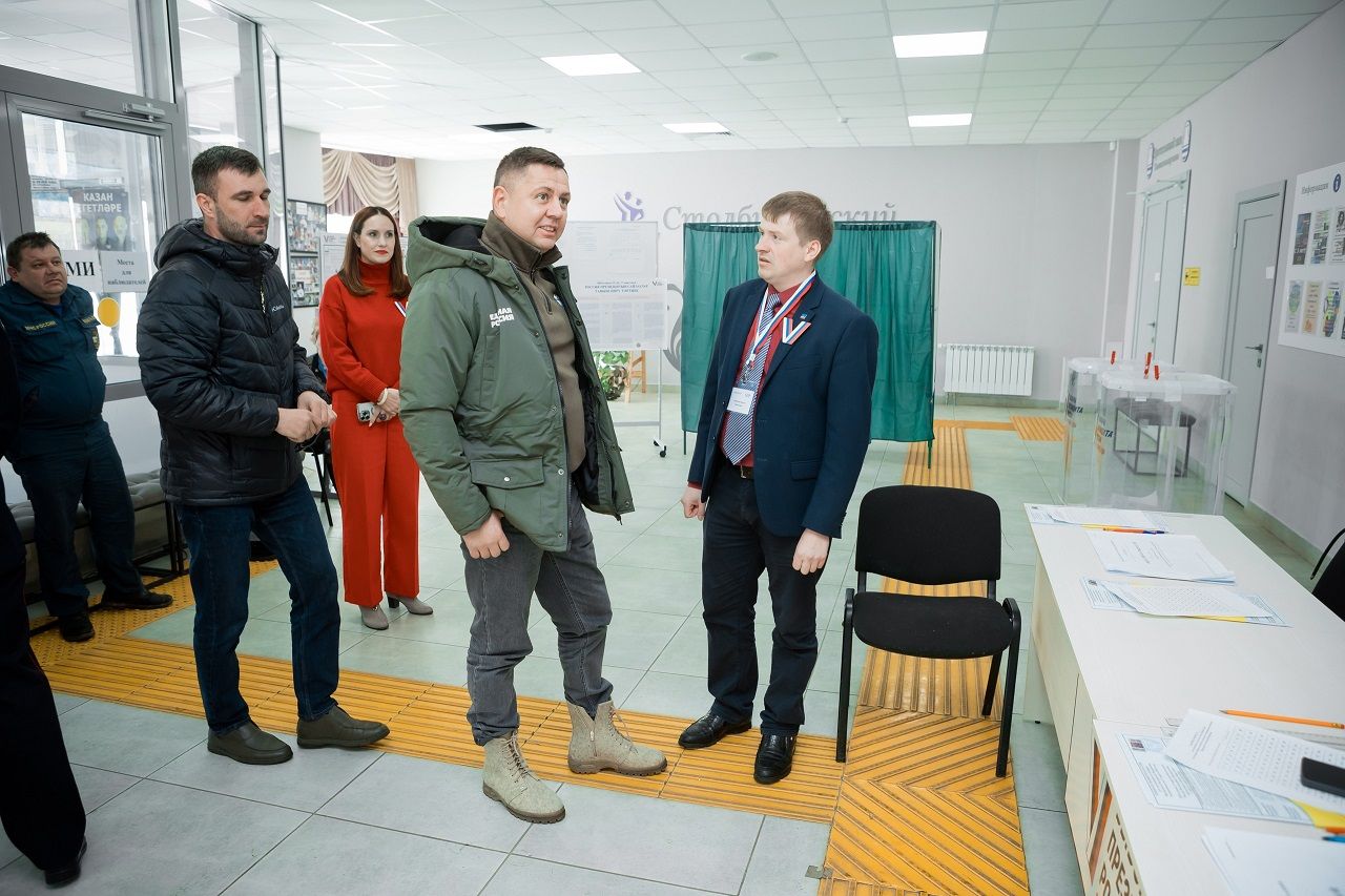 Избирательный участок в Лаишевском районе посетил депутат Государственной думы РФ