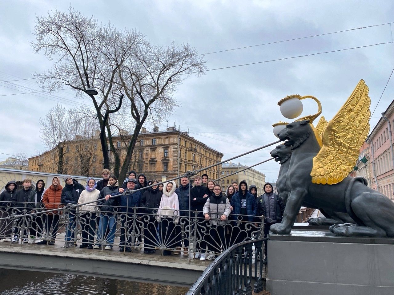 На каникулах сокуровские школьники посетили Санкт-Петербург