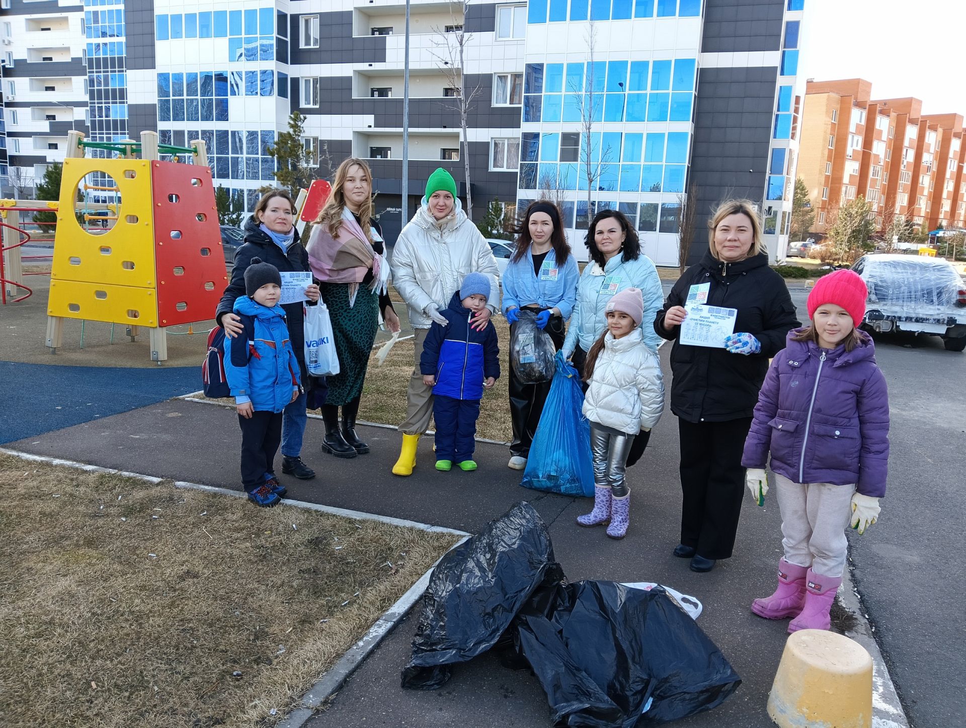 В Лаишевском районе состоялась экологическая акция «Чистые игры».