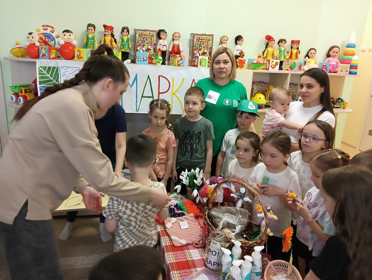 В Лаишевском районе провели благотворительную эко-ярмарку
