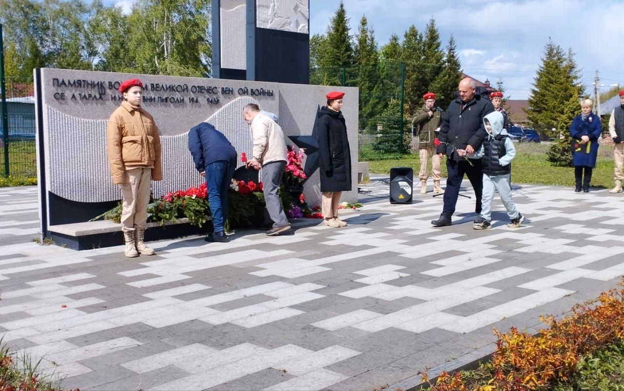 Праздник со слезами на глазах прошел 9 мая в селе Тарлаши Лаишевского района