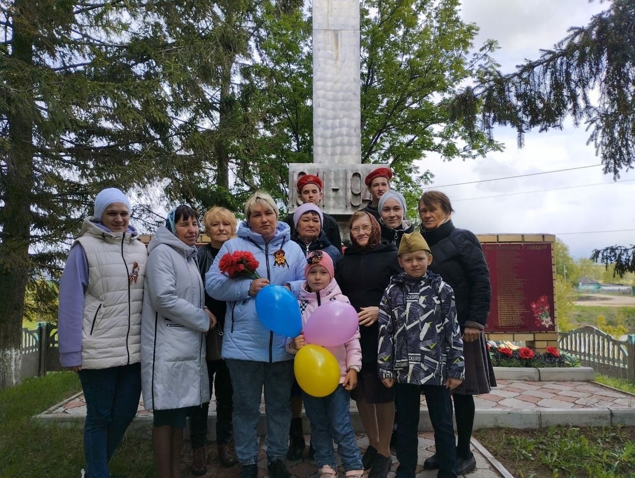 В Державинском поселении Лаишевского района чтут память победителей фашизма