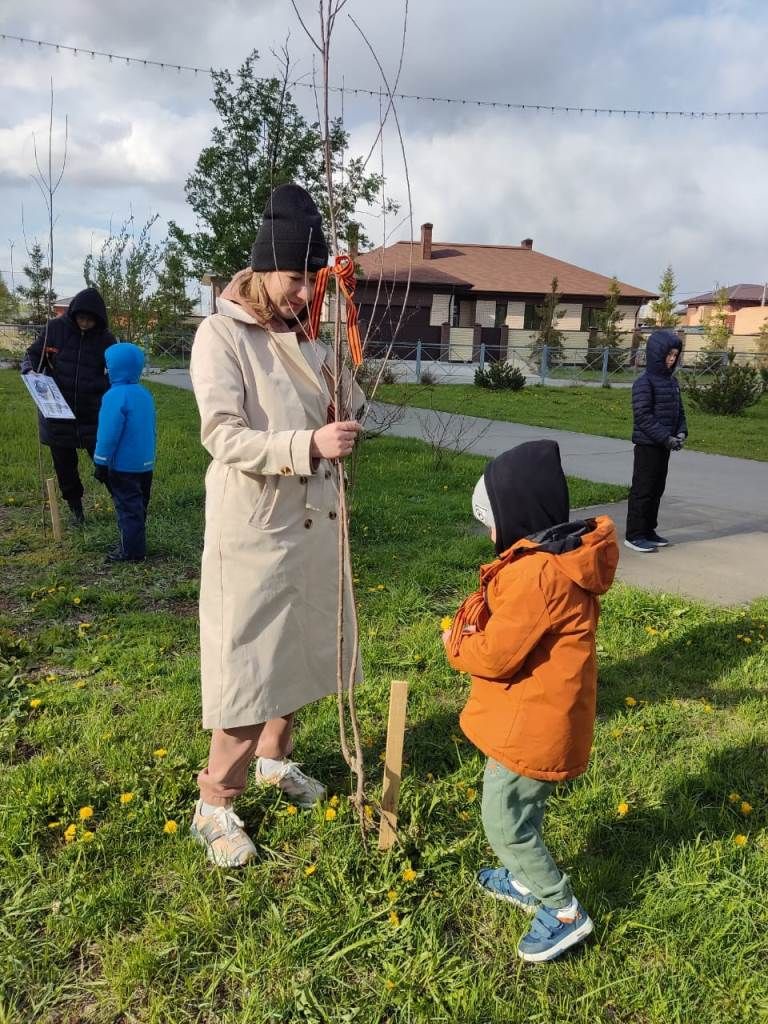 Самоорганизация и единство: жители ЖК «Южный парк» Лаишевского района отметили День Победы увлекательным мероприятием