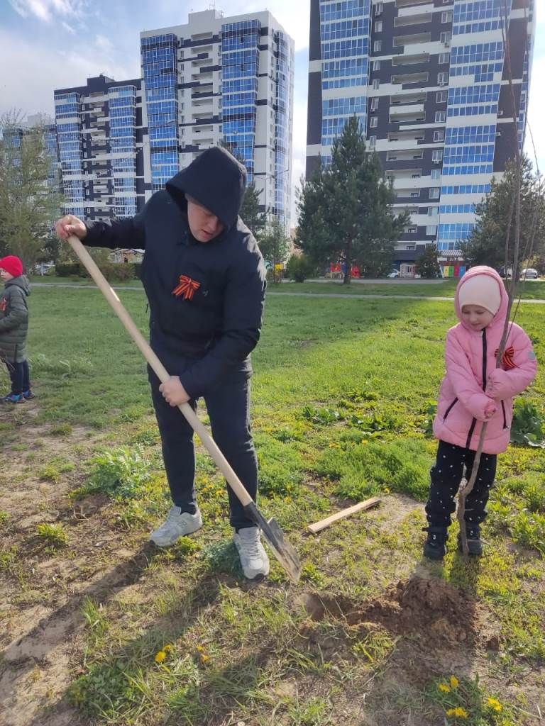 Самоорганизация и единство: жители ЖК «Южный парк» Лаишевского района отметили День Победы увлекательным мероприятием