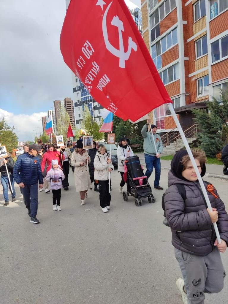 Самоорганизация и единство: жители ЖК «Южный парк» Лаишевского района отметили День Победы увлекательным мероприятием