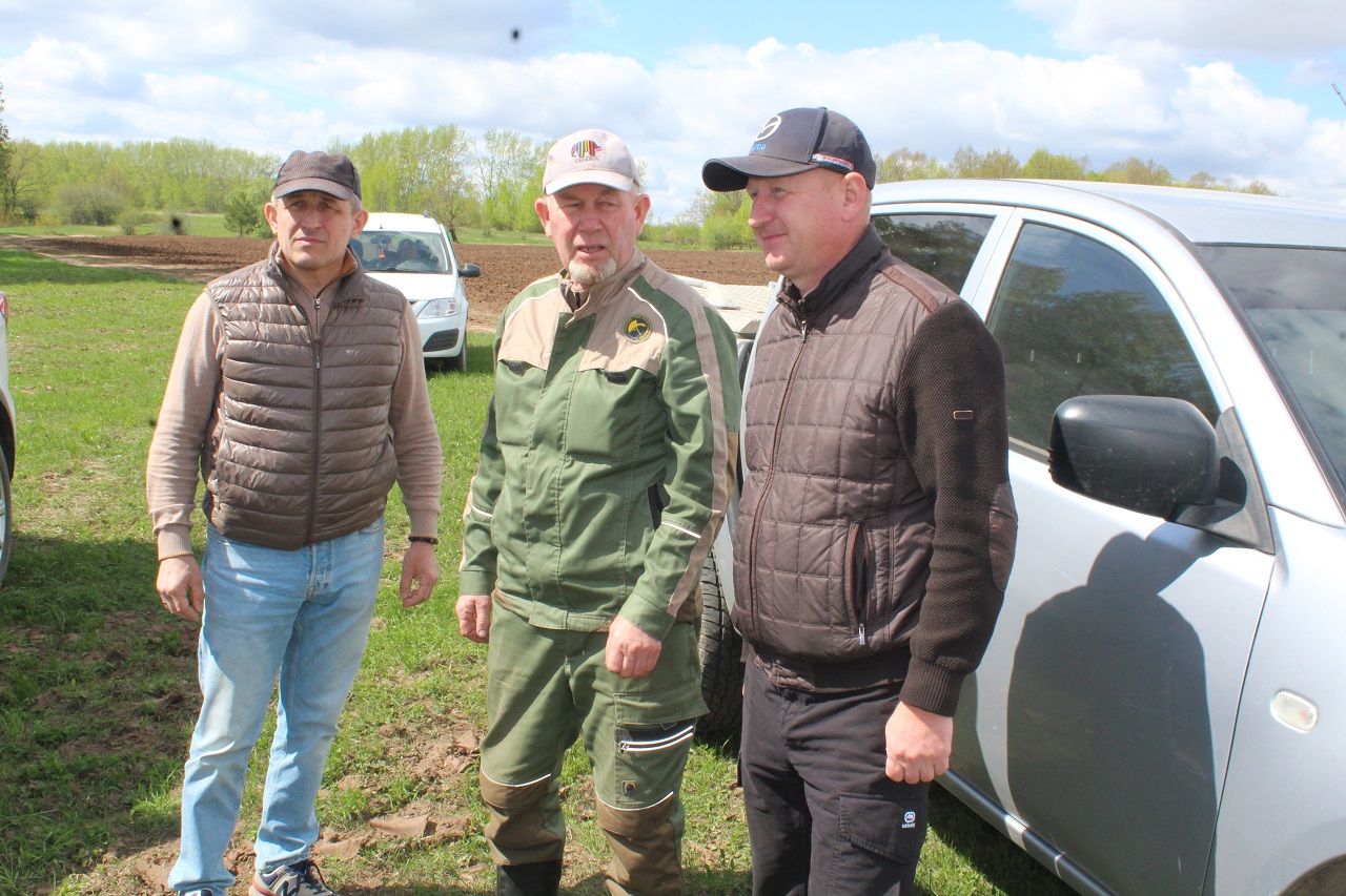 Глава Лаишевского района ознакомился с ходом посевной кампании