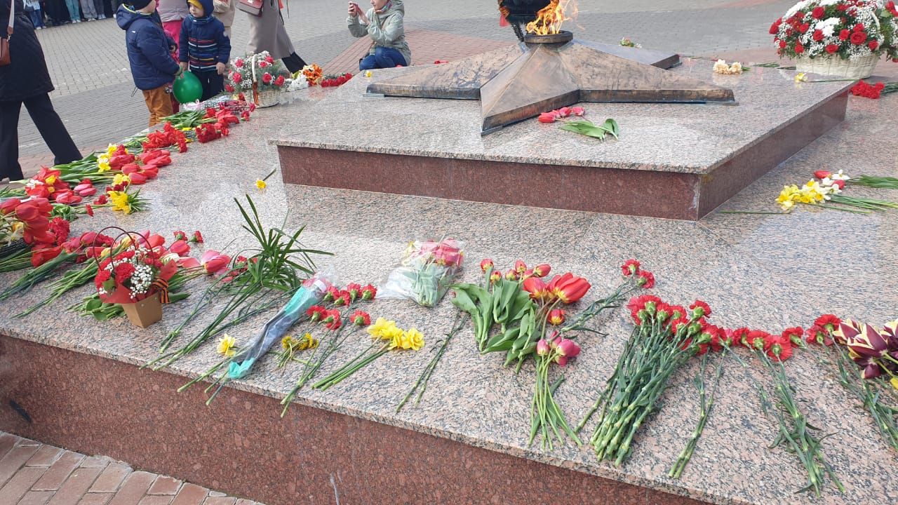 На митинге в лаишевском парке Победы почтили память погибших защитников Родины