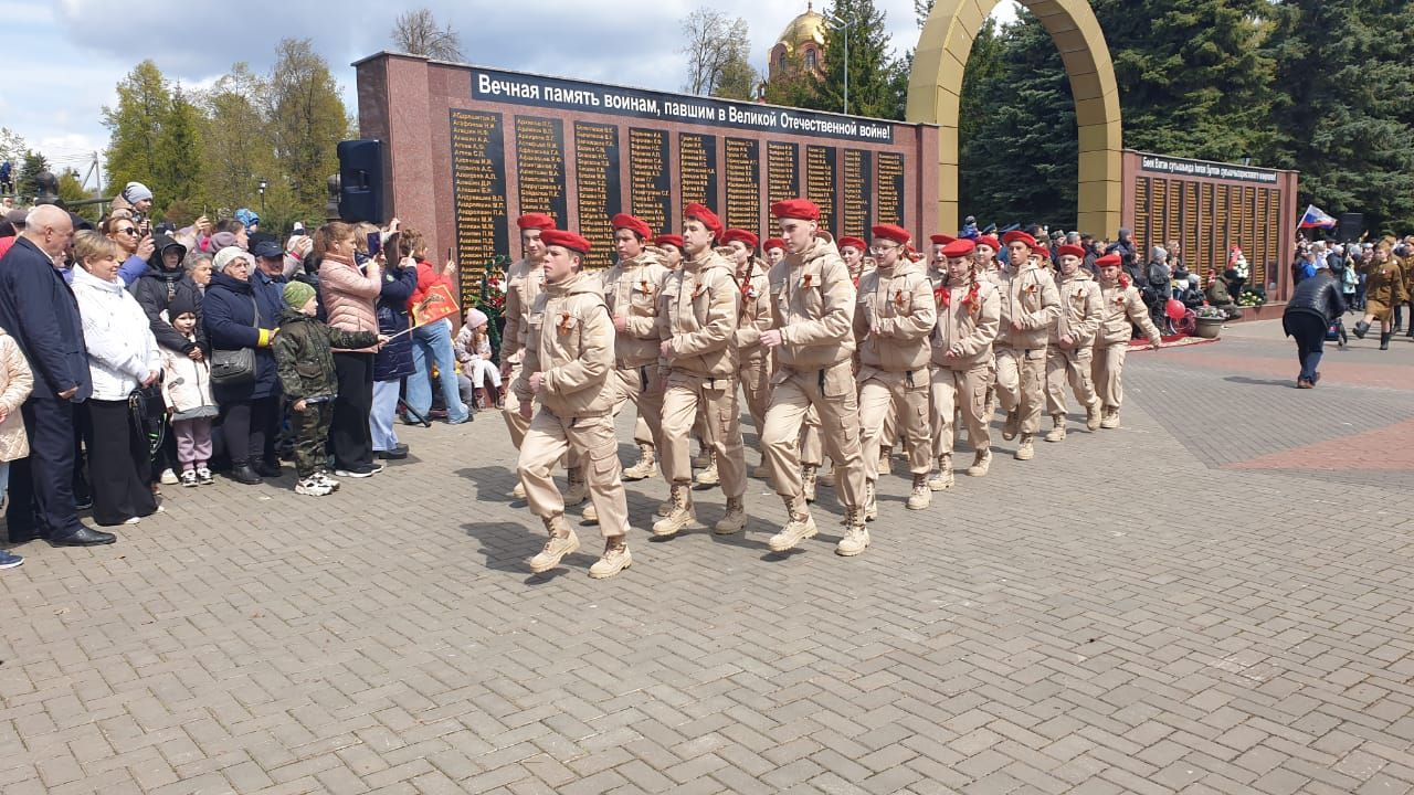 На митинге в лаишевском парке Победы почтили память погибших защитников Родины