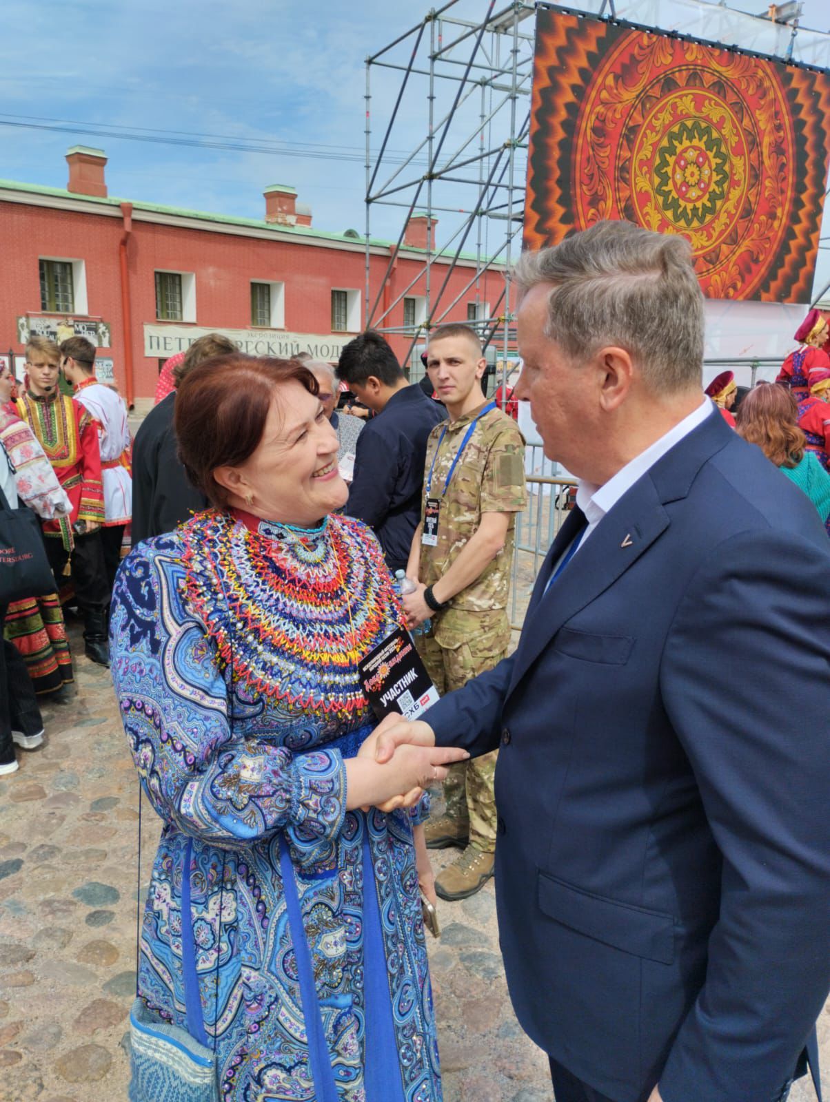 Любовь Хасанова  выступила в Петербурге на фестивале «Добровидение»