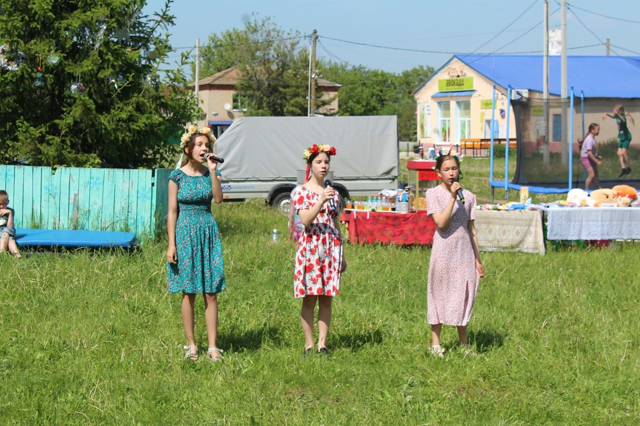 На детском Сабантуе в Лаишевском районе веселились и взрослые