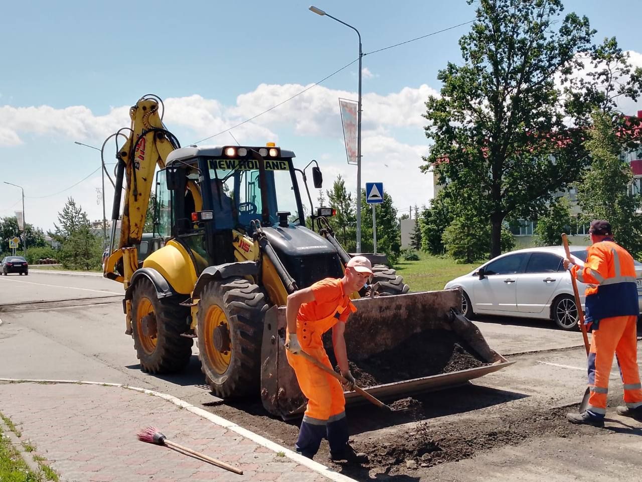 В Лаишево благоустраивают улицы