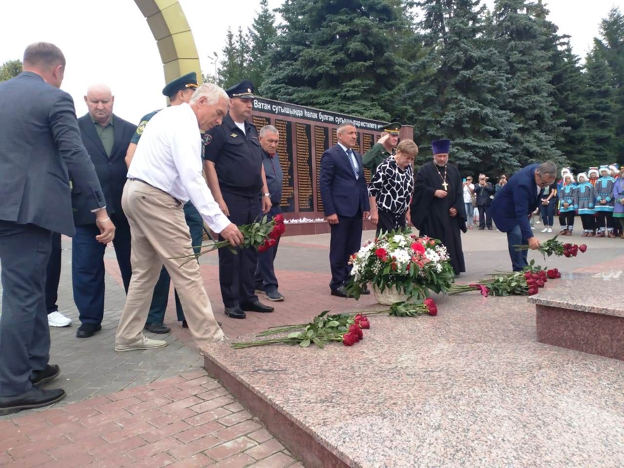 В Лаишеве в митинге в День памяти и скорби участвовали гости из других регионов России