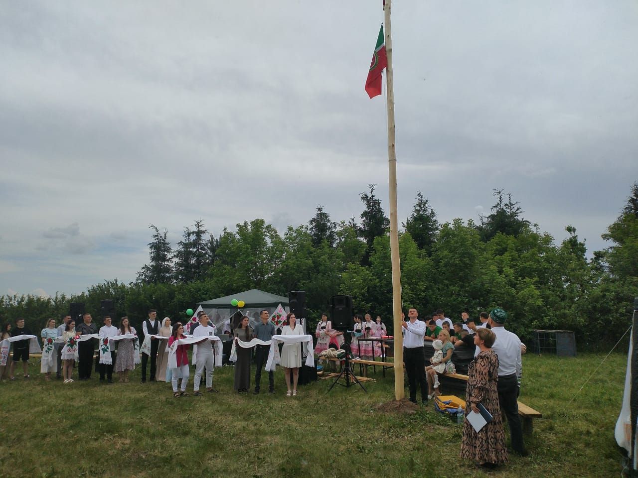 В Пелево на Сабантуе чествовали семейные пары