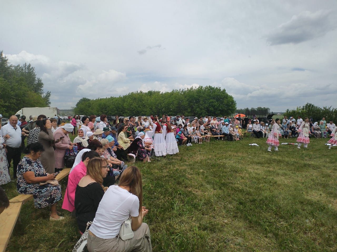 В Пелево на Сабантуе чествовали семейные пары