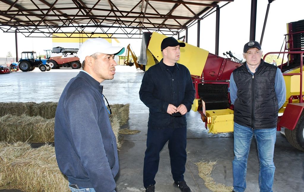 Представители Министерства сельского хозяйства и продовольствия РТ посетили хозяйства Лаишевского района