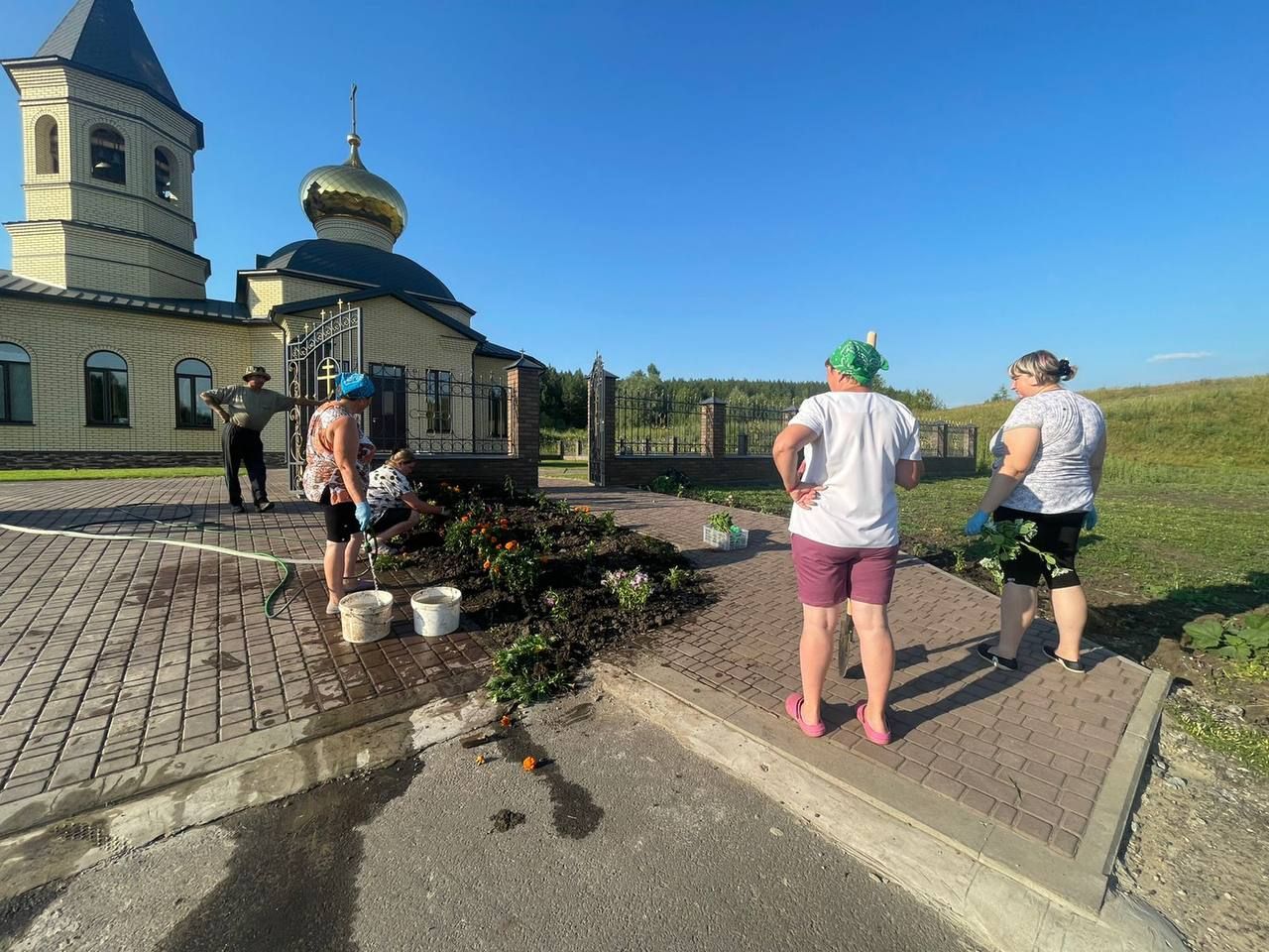 В селе Среднее Девятово идет подготовка к ежегодному празднику «День родника»