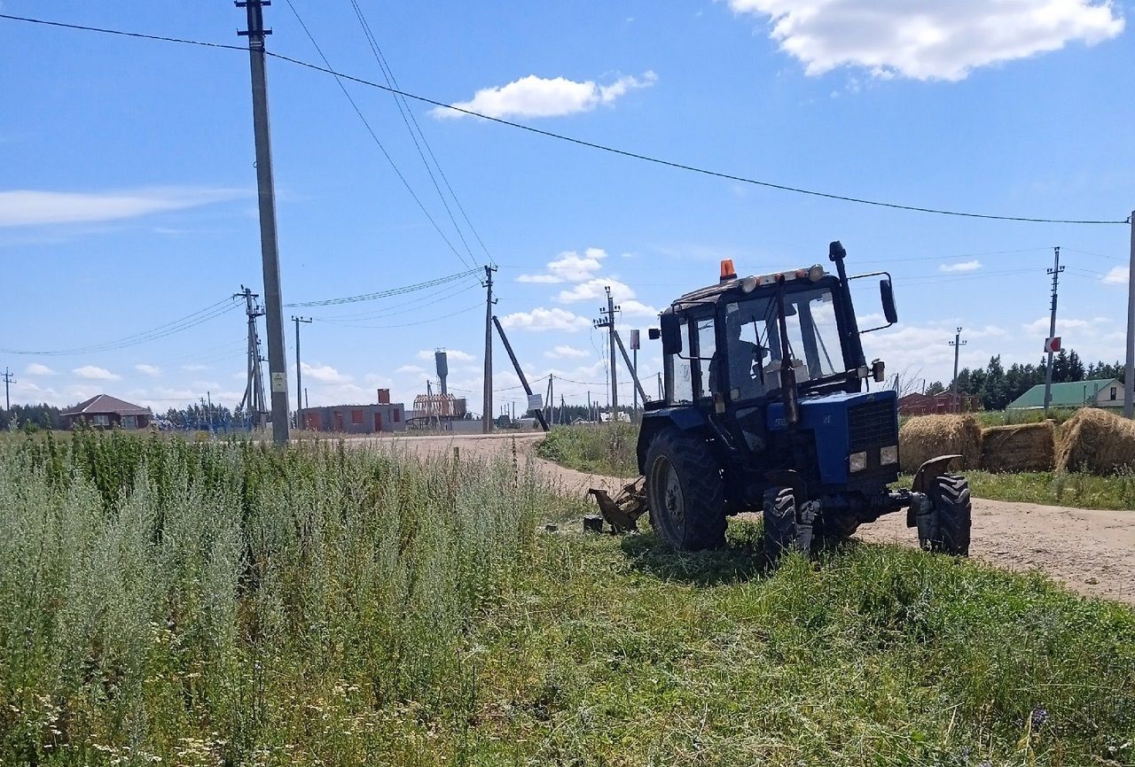 Благоустройство Малоелгинского сельского поселения Лаишевского района продолжается