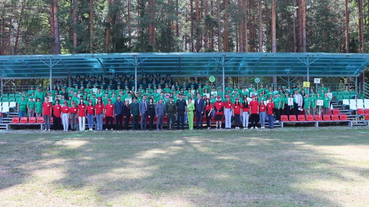 Лаишевские школьники принимают участие в слете школьных лесничеств Татарстана