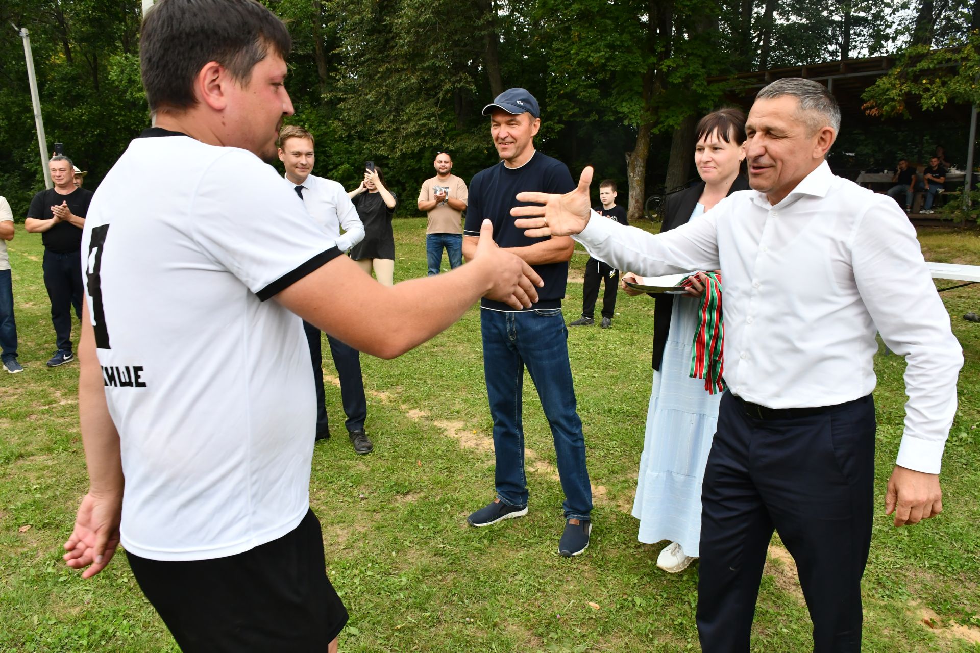 Сегодня в Усадах прошел заключительный этап турнира по футболу на кубок Mr. Ricco