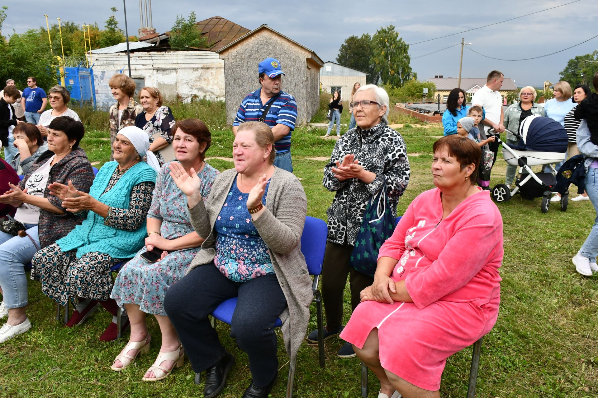 Как веселились в поселке совхоза 25 Октября в день села