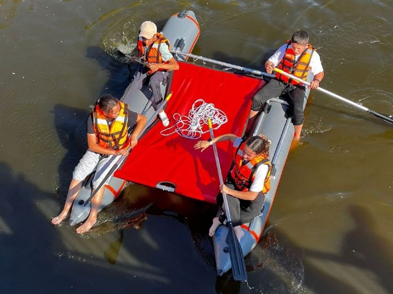 Юнармейцам Лаишевского района покорилась водная стихия