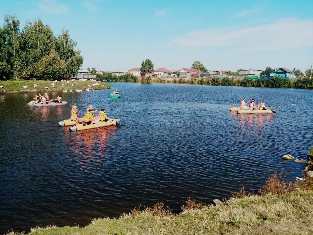 Юнармейцам Лаишевского района покорилась водная стихия