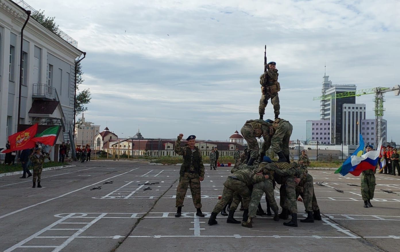 Юные кадеты дали клятву служить своей стране